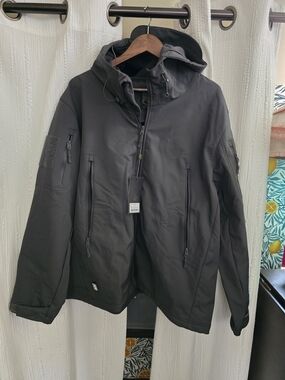 Men's 2XL Free Soldier tactical jacket Black